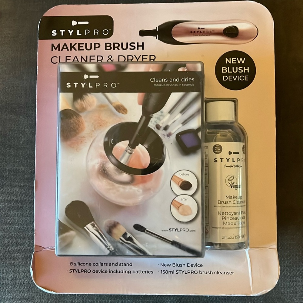 Stylpro makeup brush cleaner & Dryer NEW IN BOX